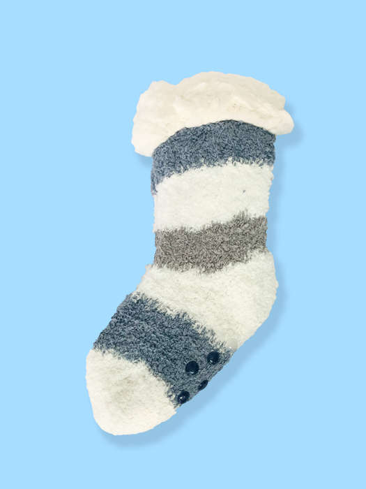 Fuzzy Comfy Kids Socks Assorted Colours