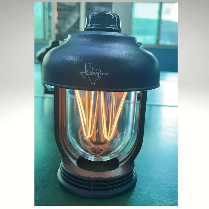 Lifespace Portable Waterproof LED Camping Lantern with Adjustable Brightness (Set of 2)