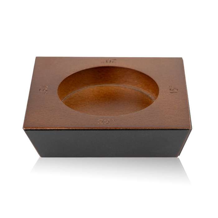 Lifespace Walnut & Alloy Rolling Knife Sharpener with 4 Blade Angles in a Gift Box