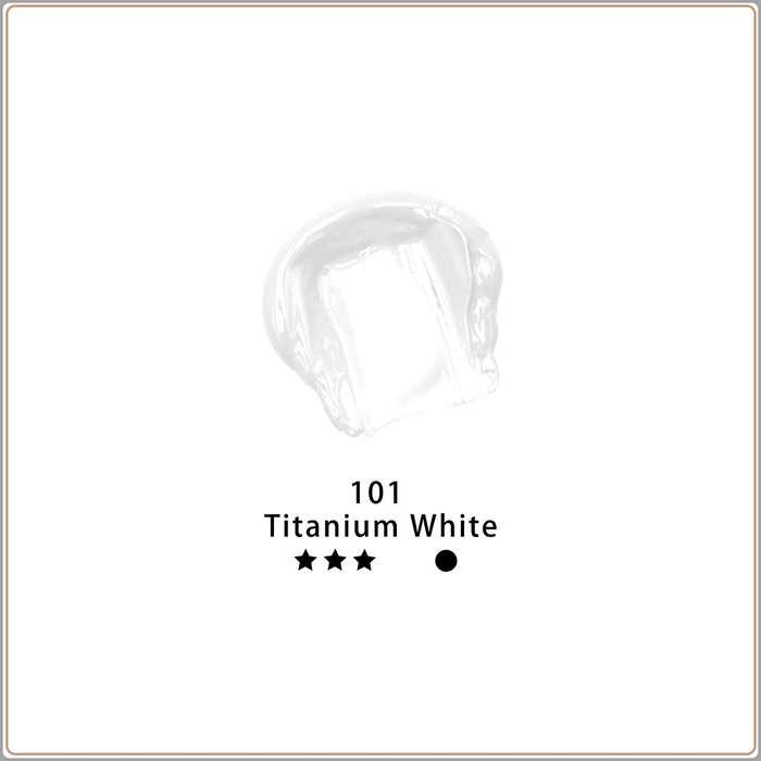 Artecho Titanium White 4.05 - 120ml Acrylic Paint Tube - 2 pack