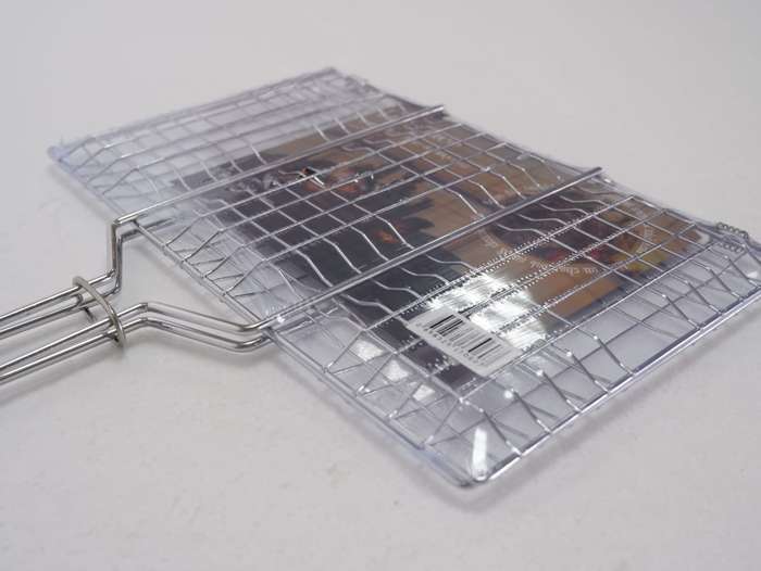 Lifespace Braai Grid Basket - Chrome