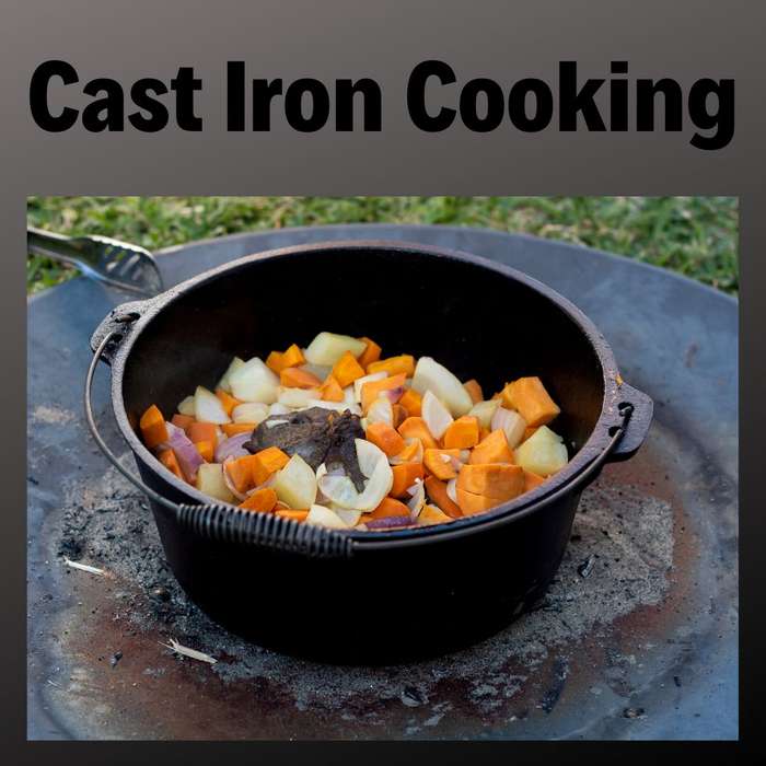 Lifespace Cast Iron Dutch Oven Bread Pot 24,5cm