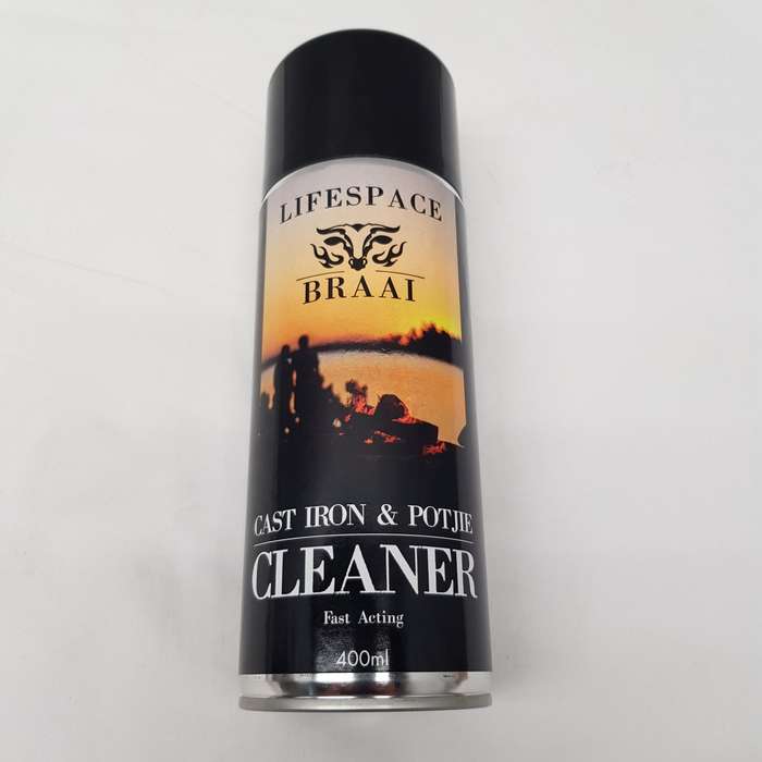 Lifespace Cast Iron & Potjie Cleaner - 400ml