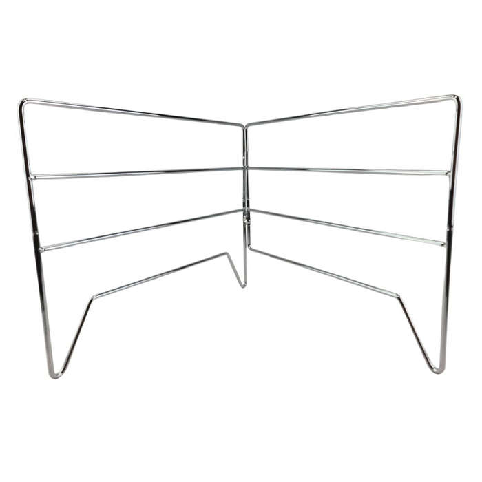 Lifespace Folding Multi Level Grid Stand - Chrome