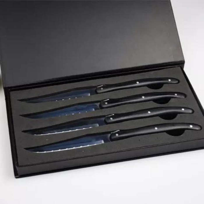 Lifespace 'Laguiole' 4-Piece Steak Knives in a Gift Box