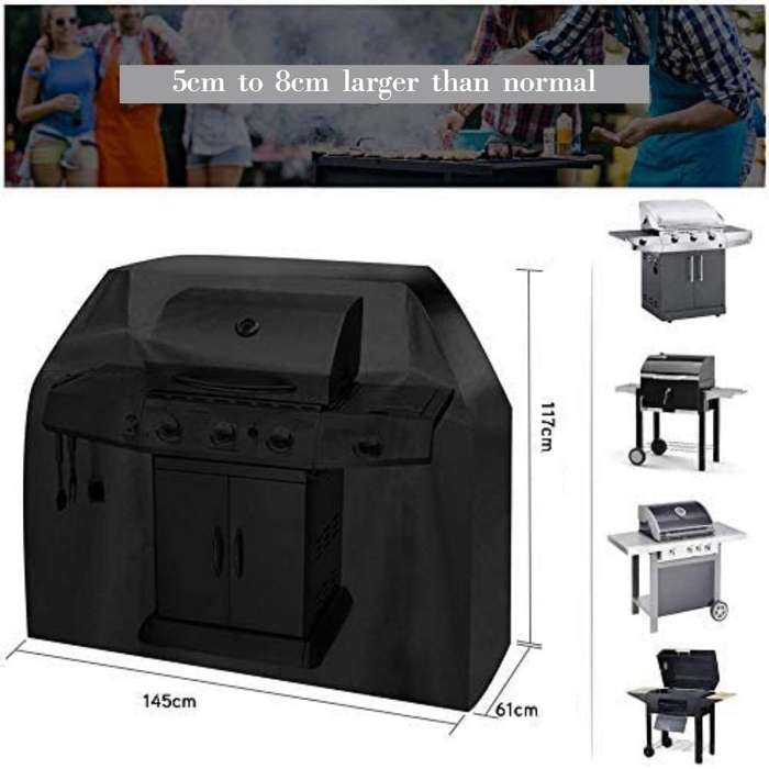 Lifespace Lightweight 3 Burner BBQ Braai Cover - 145cm