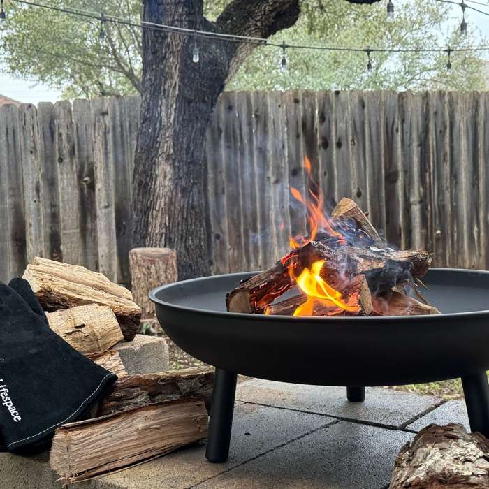 Lifespace Quality 58cm Bowl Firepit