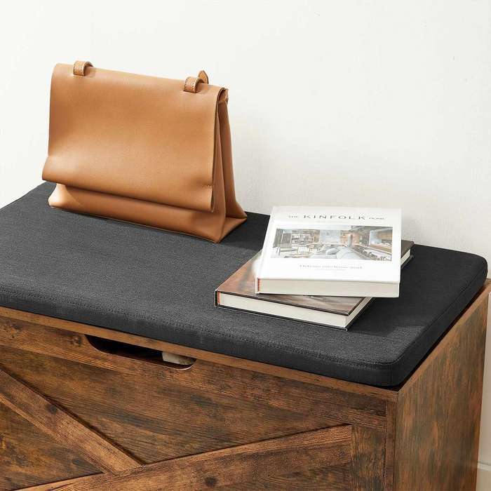 Lifespace Rustic Industrial Storage Box & Bench