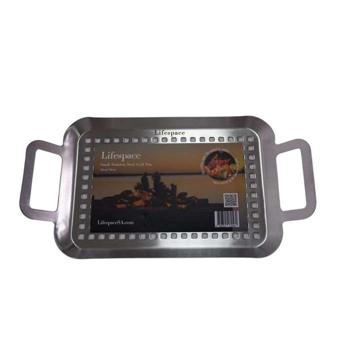 Lifespace Stainless Steel Braai Pan - Small