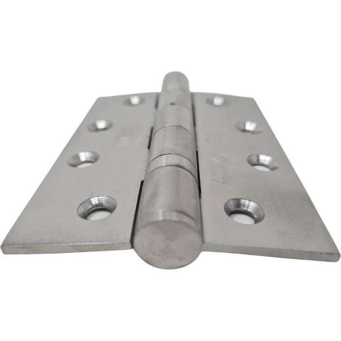 304 Stainless Steel Butt Hinges Door Hinges - 100mm X 75mm (Fire Rated)