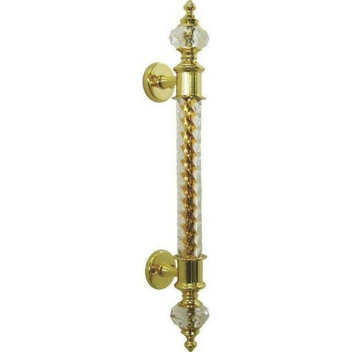 Steel and acrylic pull handle