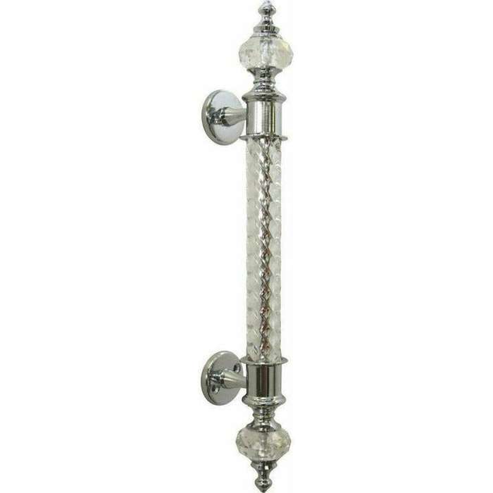 Steel and acrylic pull handle