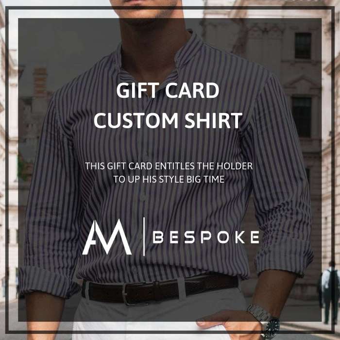 Custom Clothing Gift Card