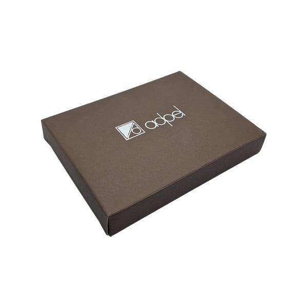 Tri Fold Card Holder with Bank Note Section - Genuine Leather