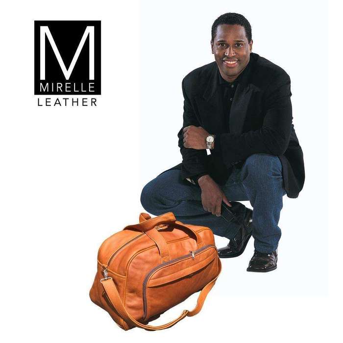 Genuine Leather Weekender Travel Bag | MIRELLE