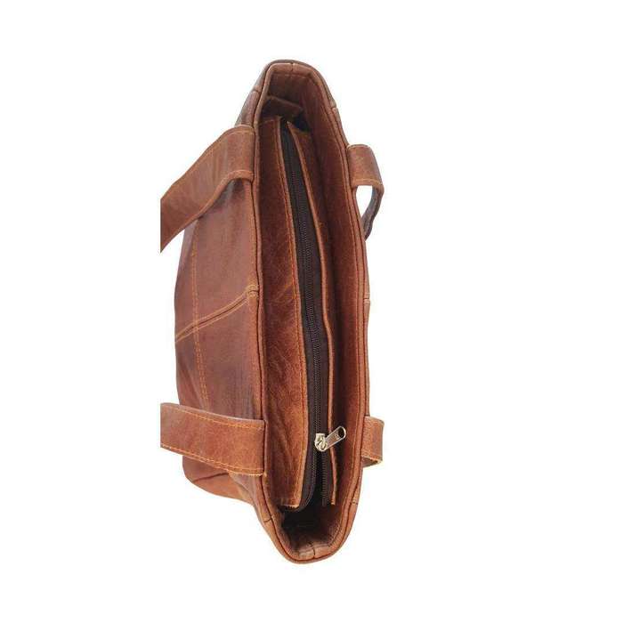 Mirelle Genuine Leather Classic Shopper Handbag