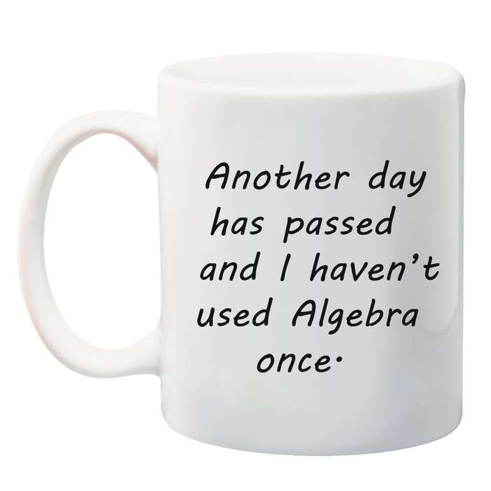 Another day has passed - Algebra Mug