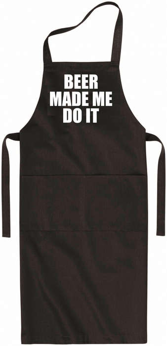 Beer made me do it  Apron