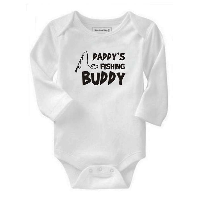 Daddy's/ Grandad's Fishing Buddy baby grow