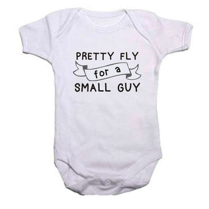 Pretty fly for a small guy baby grow