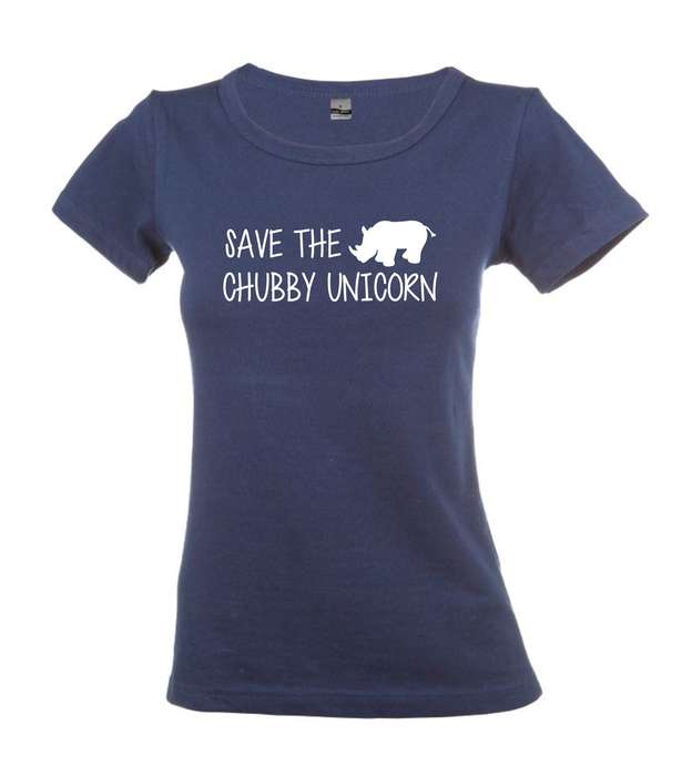 Save the Chubby Unicorn t-shirt