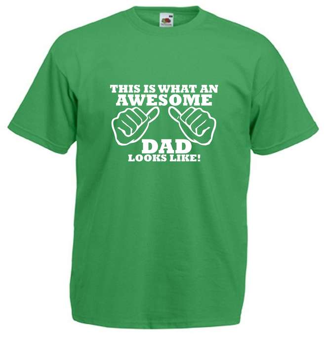 This is what an Awesome Dad looks like t-shirt