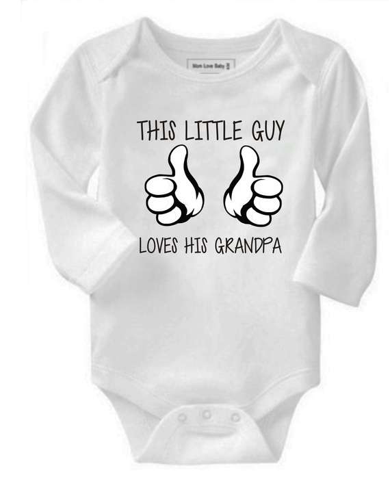 This Little Guy loves his Daddy/Grandpa/Uncle baby grow
