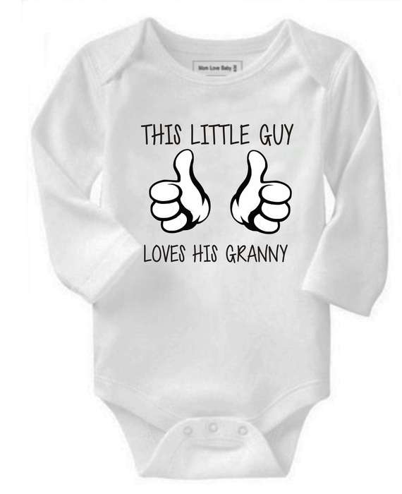 This little Guy loves his Aunty/Granny/Mommy/Nana baby grow