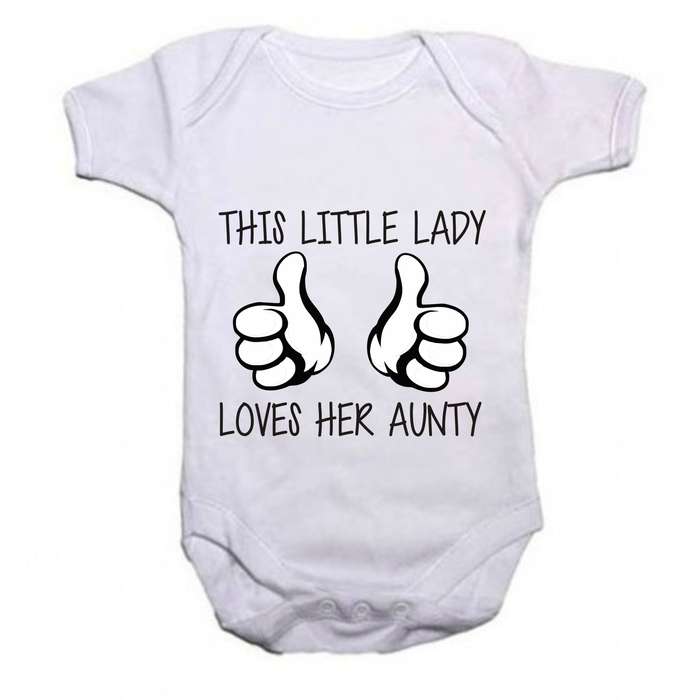 This little lady loves her Aunty baby grow