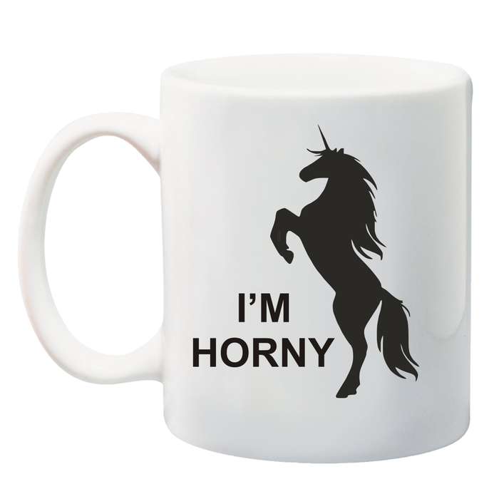 I'm Horny - Unicorn Silhouette Mug