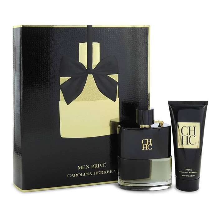Carolina Herrera CH Men Prive 100ml Eau De Toilette Gift Set
