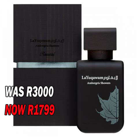 Rasasi LaYuqawarm  AMBERGRIS SHOWERS 75ml EDP