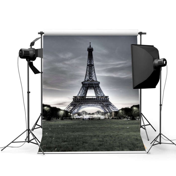 Eiffel Tower Photography Backdrop