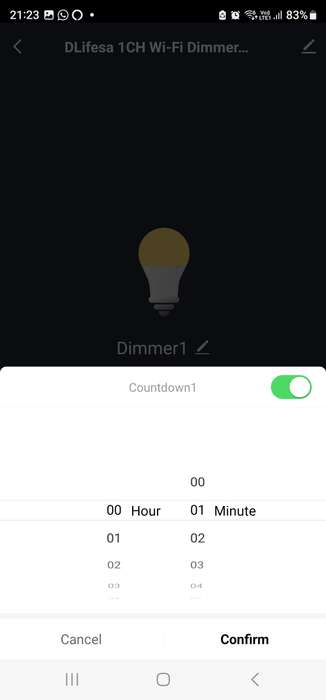 Smart Life Tuya WIFI 1CH 150W LED Light Dimmer Mini Switch