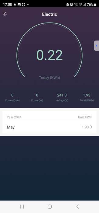 Smart Life Tuya WIFI 1CH 10A 2200W 2.2KW Switch w/ Power Monitor