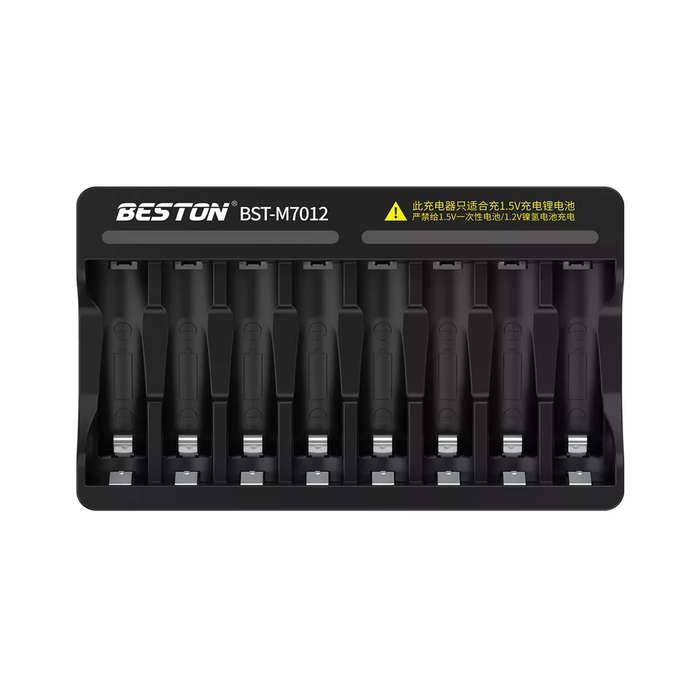 BESTON M7012 Rechargeable Lithium-ion Battery Charger for BESTON AA AAA 1.5V Batteries | 8 Slot