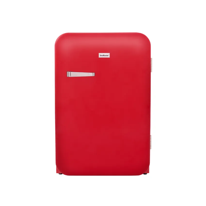 SnoMaster 115L Retro Under-Counter Beverage Cooler  Red
