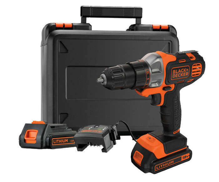 Black & Decker Cordless 18V Multievo Multi-tool Starter Kit