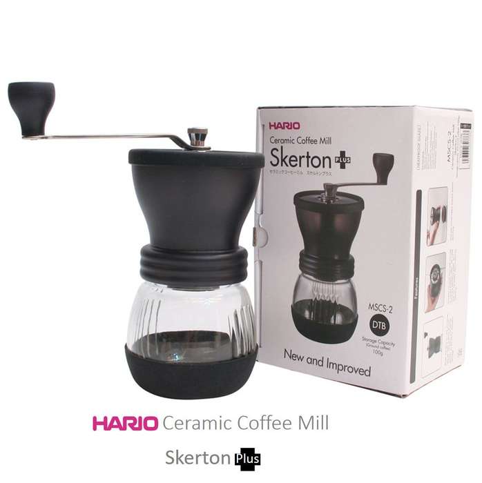 Hario Skerton Plus Ceramic Burr Coffee Grinder