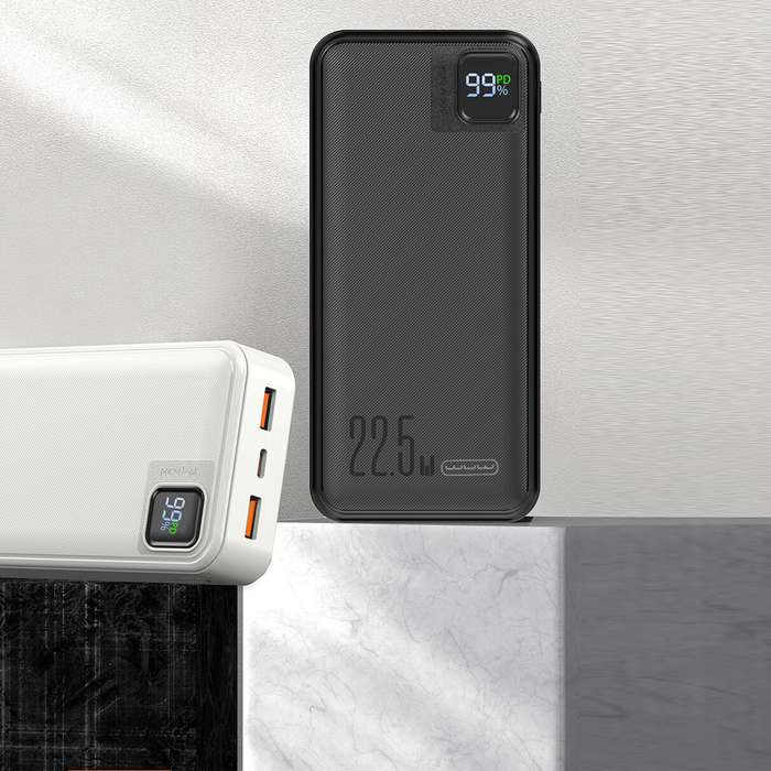 WUW Y138 Power Bank 20000mAh 22.5W Quick Charge PD - BLACK