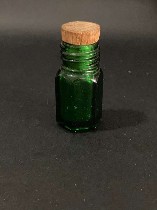 Green Bottle with Cork (Miniature, suitable for printer's tray)