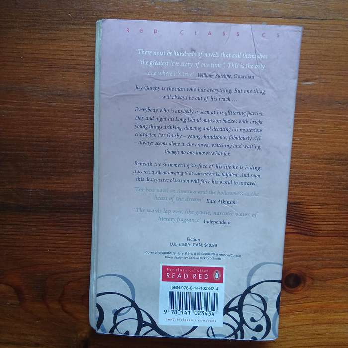 The Great Gatsby (F. Scott Fitzgerald)