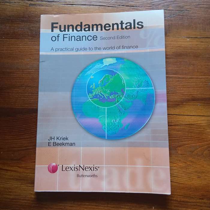 Fundamentals of Finance - Fourth Edition (JH Kriek)