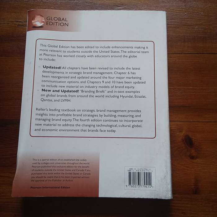 Strategic Brand Management - Building, Measuring, and Managing Brand Equity (Kevin Lane Keller)