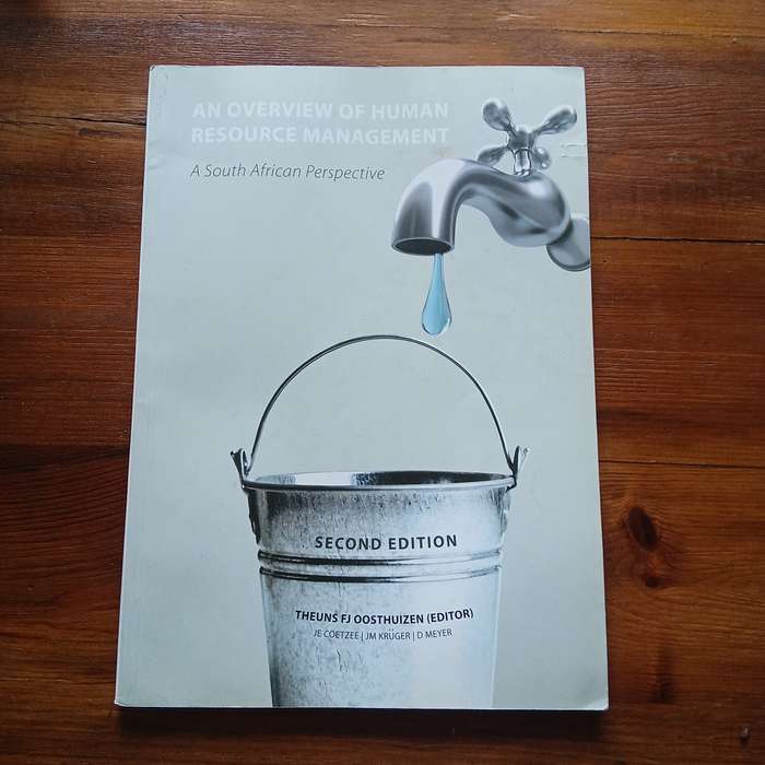 An Overview of Human Resource Management - A South African Perspective (JE Coetzee et al)
