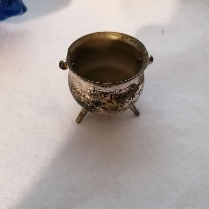 Metal Cauldron, Miniature, suitable for Printer's Tray