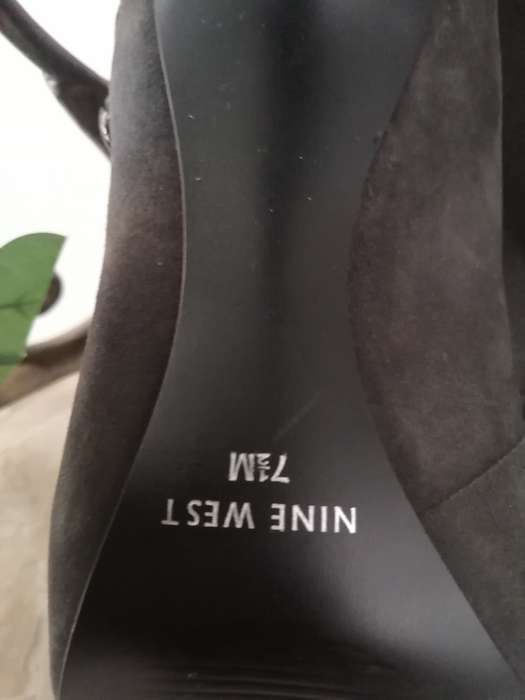 Shoes - Dark Grey Suede, Nine West