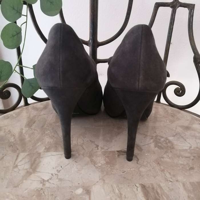 Shoes - Dark Grey Suede, Nine West