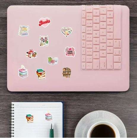 Book Lover Vinyl Stickers