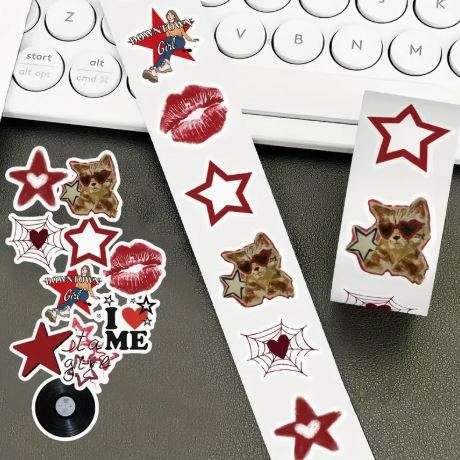 Y2K Cute Cartoon Stickers (10 Designs)